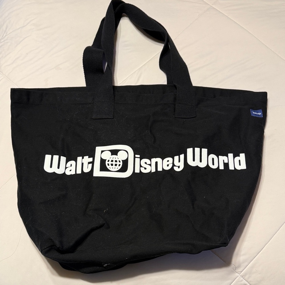 Walt Disney World Spirit Jersey Black Tote Bag